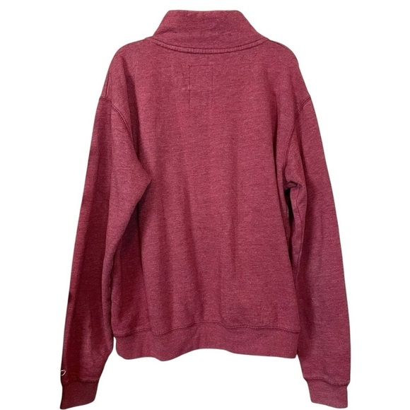 Iowa State Cyclones Zip Track Jacket Triblend Sweats League Red Gold Size Small - Picture 2 of 8